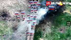 Horrifying Moment! Ukrainian Forces Wipe Out 1,030 Russian Troops, 47 ACVs, 23 Tanks in Just 24 Hour