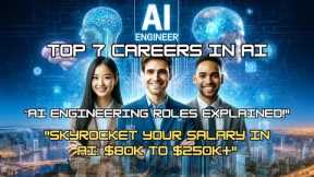 What are the AI Engineer Roles - Top 7 Lucrative AI Careers & What You Could Earn in 2024.