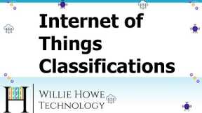 How we classify IoT devices - Internet of Things