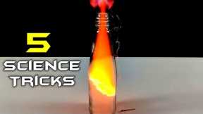 5 Amazing Science Experiment And Magic Tricks || You should try at home || Creative Hacker