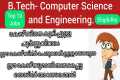 B.Tech- Computer Science and