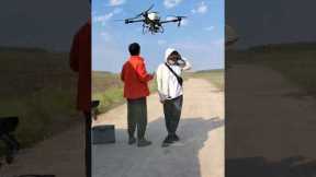 Farmer Drone Technology 🤯#farmer #technology