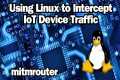 Using Linux to Intercept IoT Device