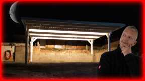 Carport Elektrik installieren – LED-Beleuchtung und Überwachungskamera einbauen