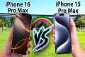 iPhone 16 Pro Max Vs iPhone 15 Pro