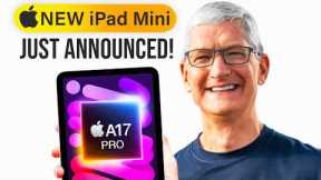 iPad Mini A17 Pro - SURPRISE LAUNCH! New Features and Specs!