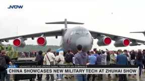 China showcases new military tech at Zhuhai show