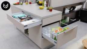 Fantastic Kitchen Design and Storage Ideas with Space Saving Smart Furniture