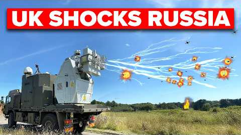 British MICROWAVE WEAPON Shreds Russian Drones Into ELECTRONIC CONFETTI