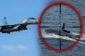 Russian Jet Hunts Sea Drone — DEADLY