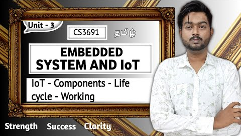 IoT in Tamil | Components | Life cycle | Working | Embedded Systems and IoT in Tamil CS3691 in Tamil