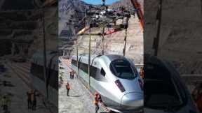 Ai Railway Construction via Drones: The Technology of the Future! #drone #automobile #technology