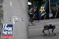 US Army shows off drones, robot dogs