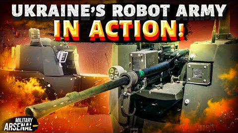 Ukraine’s new “Lyut” drone and robot army IN ACTION! Russian forces are SHOCKED