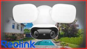Reolink Elite Floodlight im Test 4K Kamera & 180° mit 3000 Lumen Flutlicht!