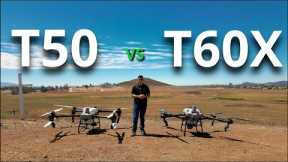 DJI Agras T50 vs Talos T60X: Which Drone Is For You?