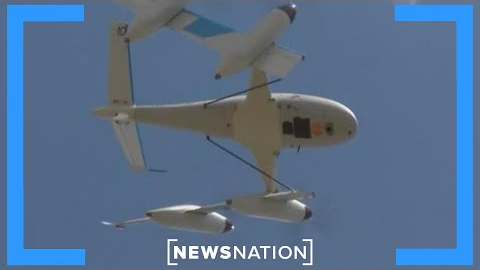 New drone technology could revolutionize military logistics | Elizabeth Vargas Reports