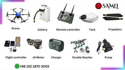 Drone Technology In Farming: Transforming Agriculture Drone With Precision  #samlidrones #agridrone