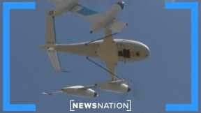 New drone technology could revolutionize military logistics | Elizabeth Vargas Reports