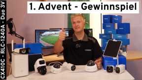 Riesiges Reolink Gewinnspiel zum 1. Advent: 3 PoE Kameras im Set!