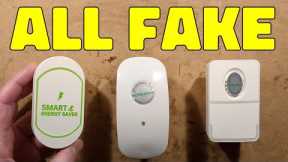 Inside three fake power saver plugs 2025