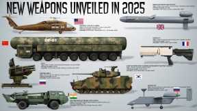 List of Major New Weapon Systems Revealed this year in 2025