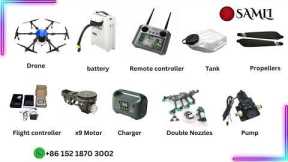 Drone Technology In Farming: Transforming Agriculture Drone With Precision  #samlidrones #agridrone