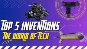 Top 5 New Tech Militarty Weapons | Tech Militarty Weapons | THE WORLD OF TECH