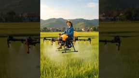 Modern Farming with Drone Technology | Smart Agriculture in Action