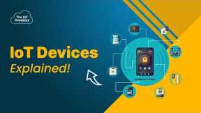 What are IoT devices? | Internet of Things Basics | #iot #iotdevices #embeddedsystems