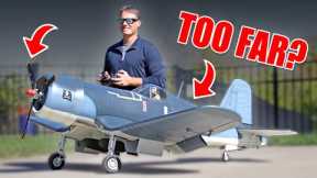 I HAD to See What This RC F4U Corsair Could Really Become