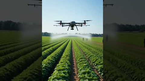 Drone technology #farming #agriculture #farmer #agritechnology #modernfarming