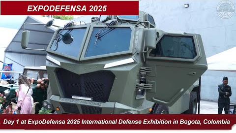 ExpoDefensa 2025 – Day 1 Full Report New Military Tech Unveiled in Bogota Colombia