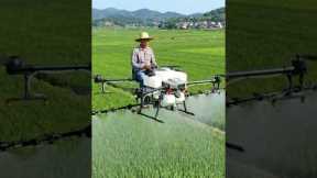 Farmer Using Advanced Drone Technology in Fields 🚁🌾