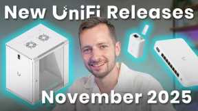 New UniFi Products November 2025 | Device Bridge Switch, UDB IoT, 12U Rack Cabinets