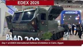 EDEX 2025 Day 1: New Military Technologies from Egypt and Global Defense Leaders