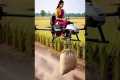 #Farmer Girl Uses Advanced Drone to