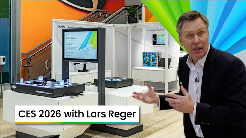 CES 2026 - NXP Booth Tour with Lars Reger
