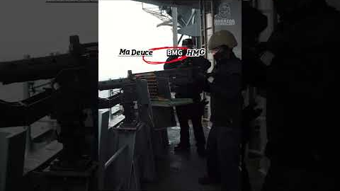 US Navy 7.62mm, 12.7mm, 20mm and 25mm machine guns