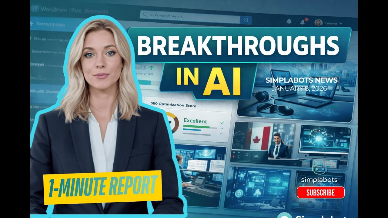 Hot AI News, Jan. 8, 2026 | Lenovo PCs, WordPress AI Search, Security & Health Breakthroughs