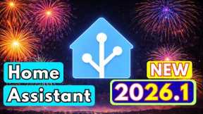 What's NEW In Home Assistant 2026.1 January Release🚀| Home Dashboard, Devices Page, Energy & More