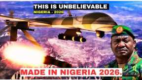 NIGERIA SHOCKS THE WORLD WITH IT'S NEW AMBITIOUS HI-TECH ATTACK MILITARY DRONE - 2026.