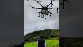Our agri drone demo in action showing how smart technology is transforming farming on every terrain.