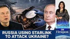 Russian Drones Using Starlink? Ukraine Raises Satellite War Tech Alarm | Vantage with Palki Sharma