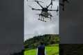 Our agri drone demo in action showing 