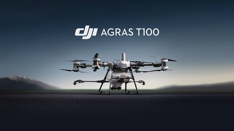 Introducing DJI Agras T100, a fully loaded flagship drone!