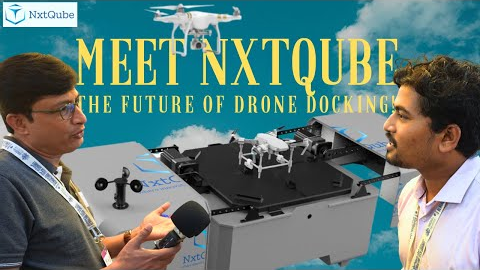 Autonomous Drone Revolution:NxtQube at Tech Expo Bangalore– Future of Drone Technology | Gizmo India