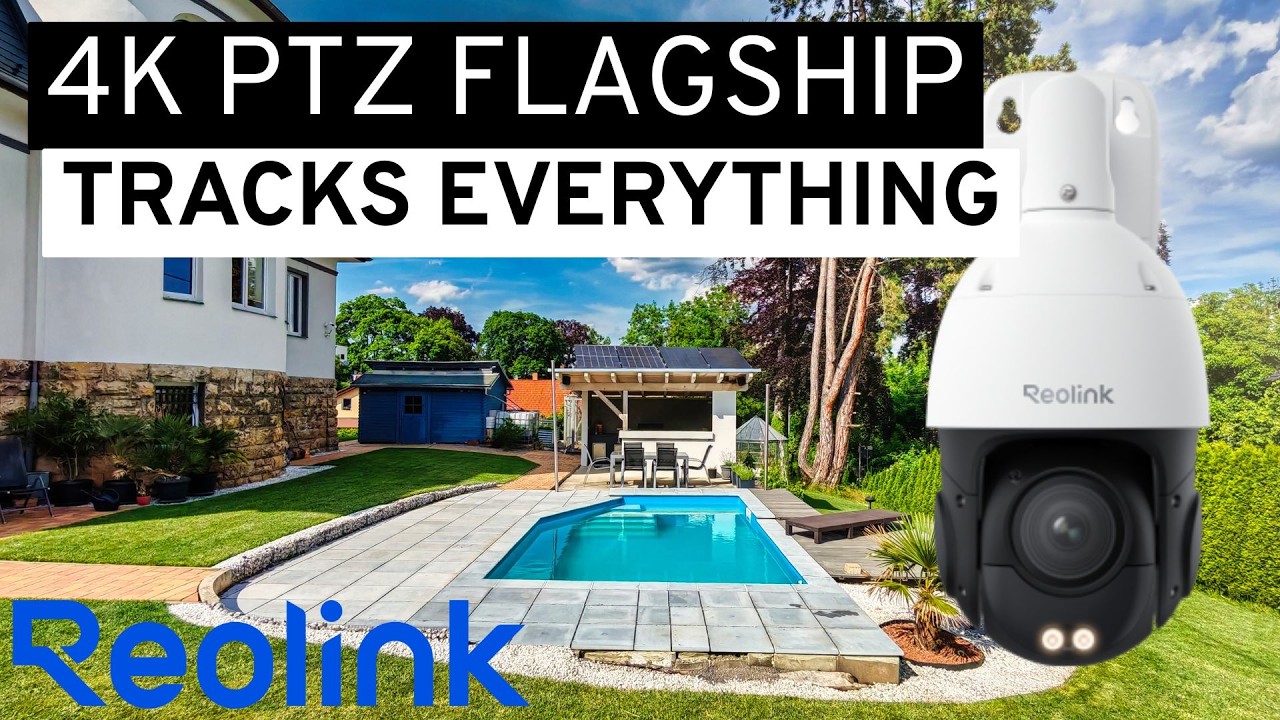 Reolink RLC 823S2 – 4K AI PTZ Camera That Tracks Everything!
