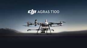Introducing DJI Agras T100, a fully loaded flagship drone!