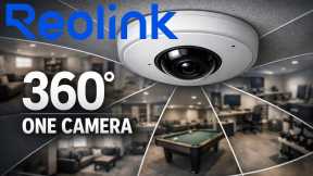 360° surveillance with just one camera: Reolink FE fisheye lens in practical testing